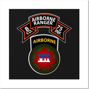 B Co 75th Ranger - VII Corps - Airborne Posters and Art